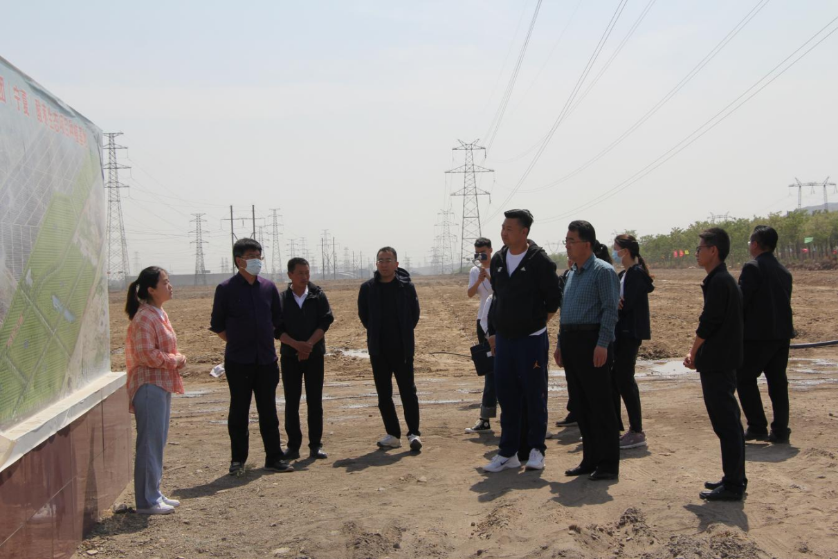 自治区发改委副主任郝留虎一行莅临我司万亩酸枣基地参观指导
