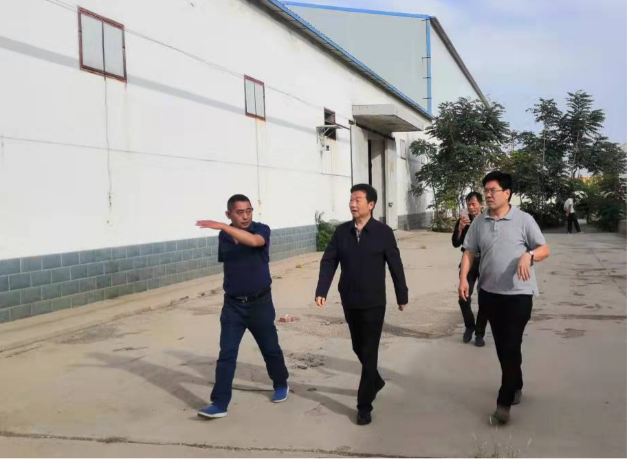 岳氏集团董事长岳平安一行考察宁夏兴康恒润农业科技发展有限公司