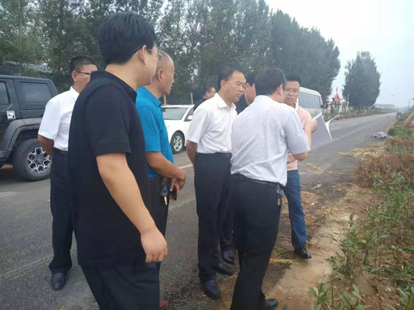 樊中青县长一行视察岳氏集团魏县农产品加工园区