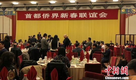 岳平安董事长受邀参加2018年首都侨界新春联谊会