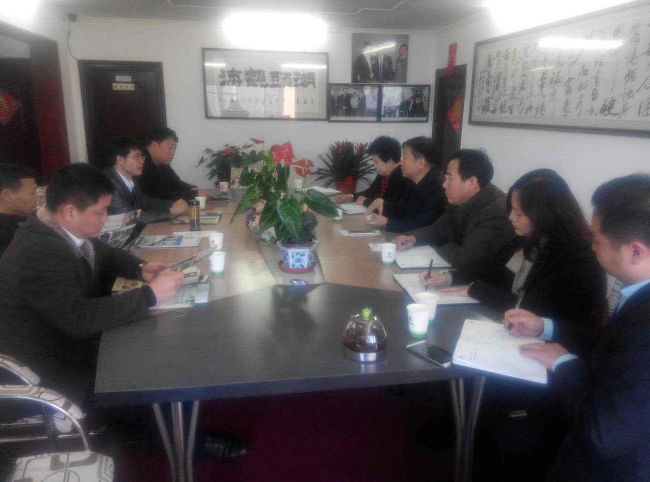 河南西平县产业集聚区管委会领导访问岳氏集团